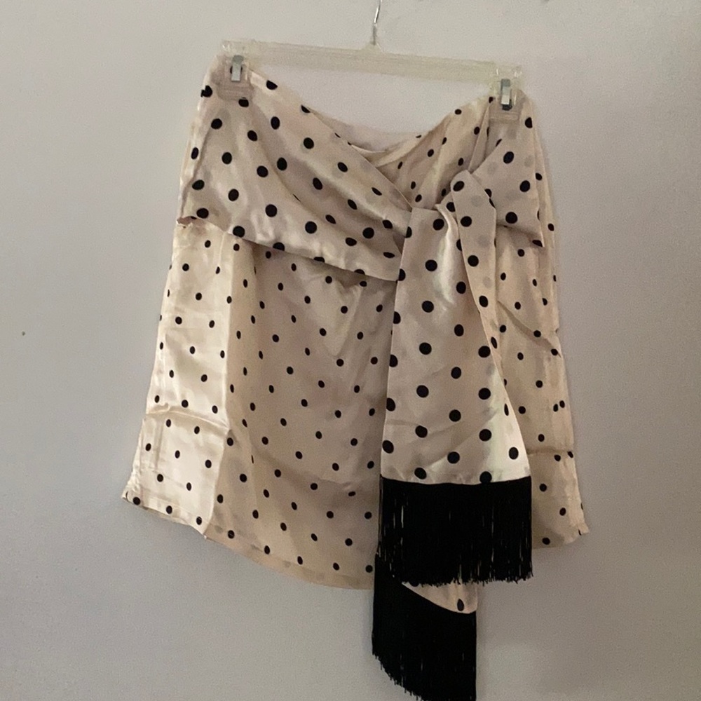 NWT Mother Of Pearl Polk a Dot  skirt